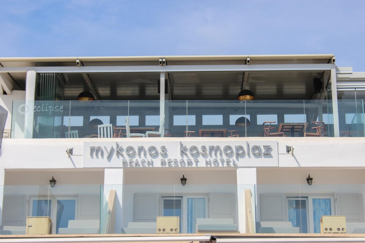 Kosmoplaz Beach Hotel Mykonos Town Exterior foto